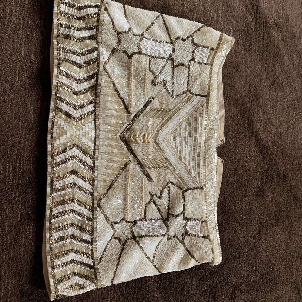 All Saints Sequin Mini Skirt Worn Once